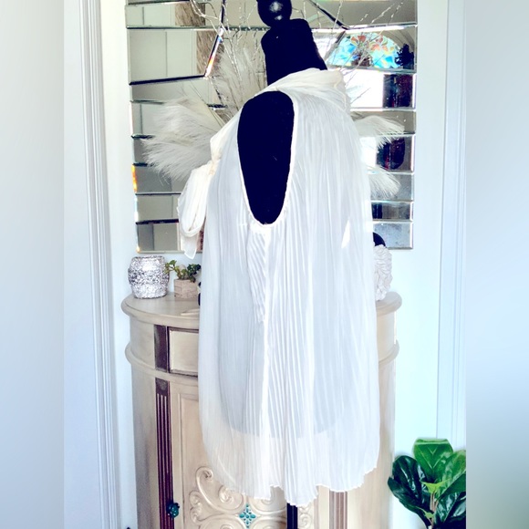 NW with detail Tracy Reese Sleeveless Silk Top, Tan Ivory
Size 8 - Picture 2 of 8